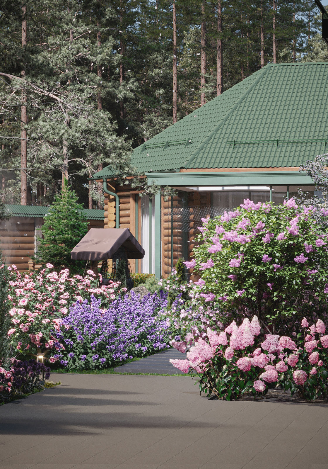 Exterior scene 3D model_3