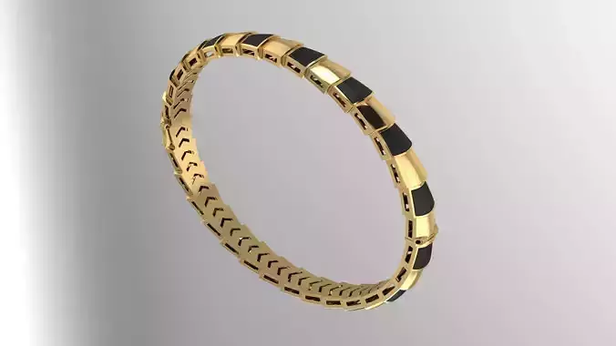 Bracelet 3d jewelry model 3D print model