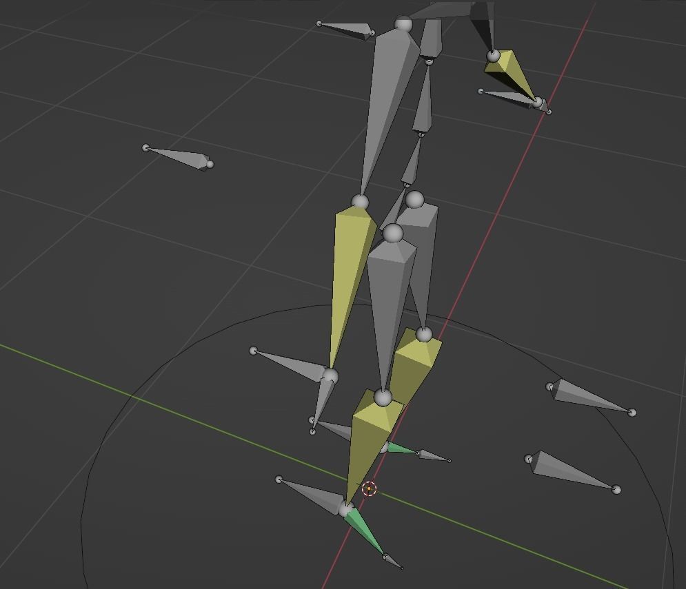 Rigged Human Photoscan - Male Low-poly 3D model_21