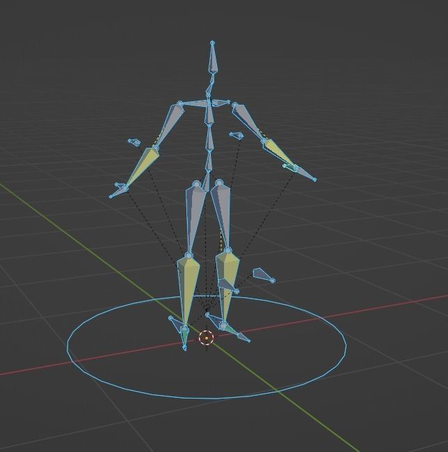 Rigged Human Photoscan - Male Low-poly 3D model_20