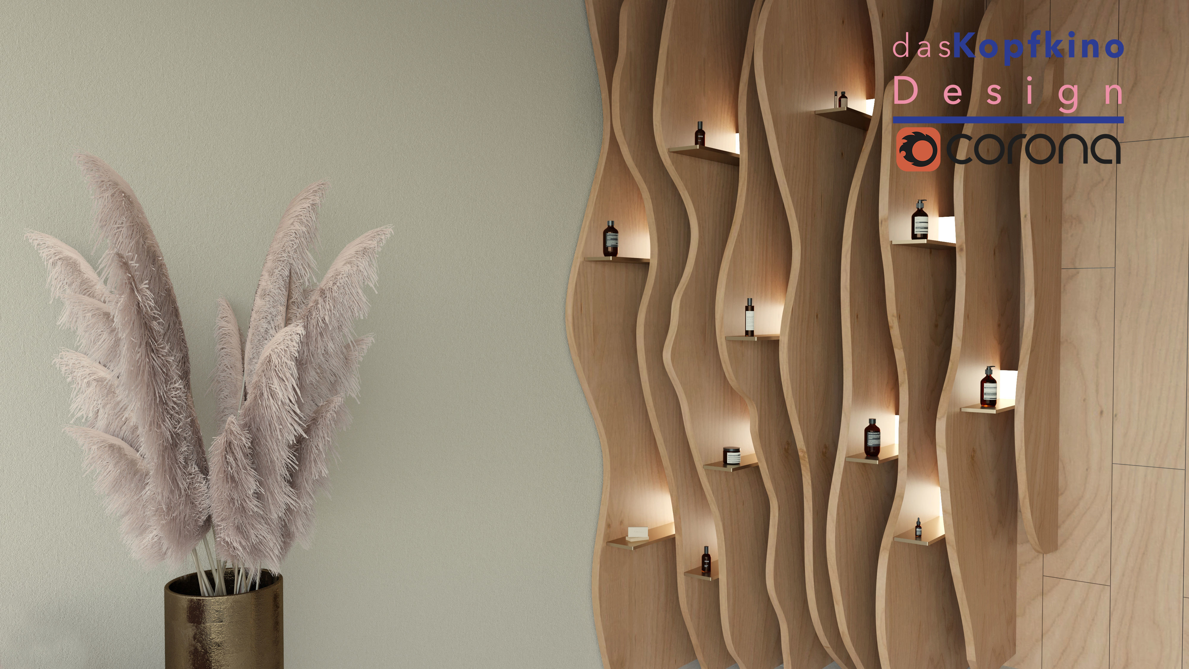 Cosmetics Store Design 3D model_10