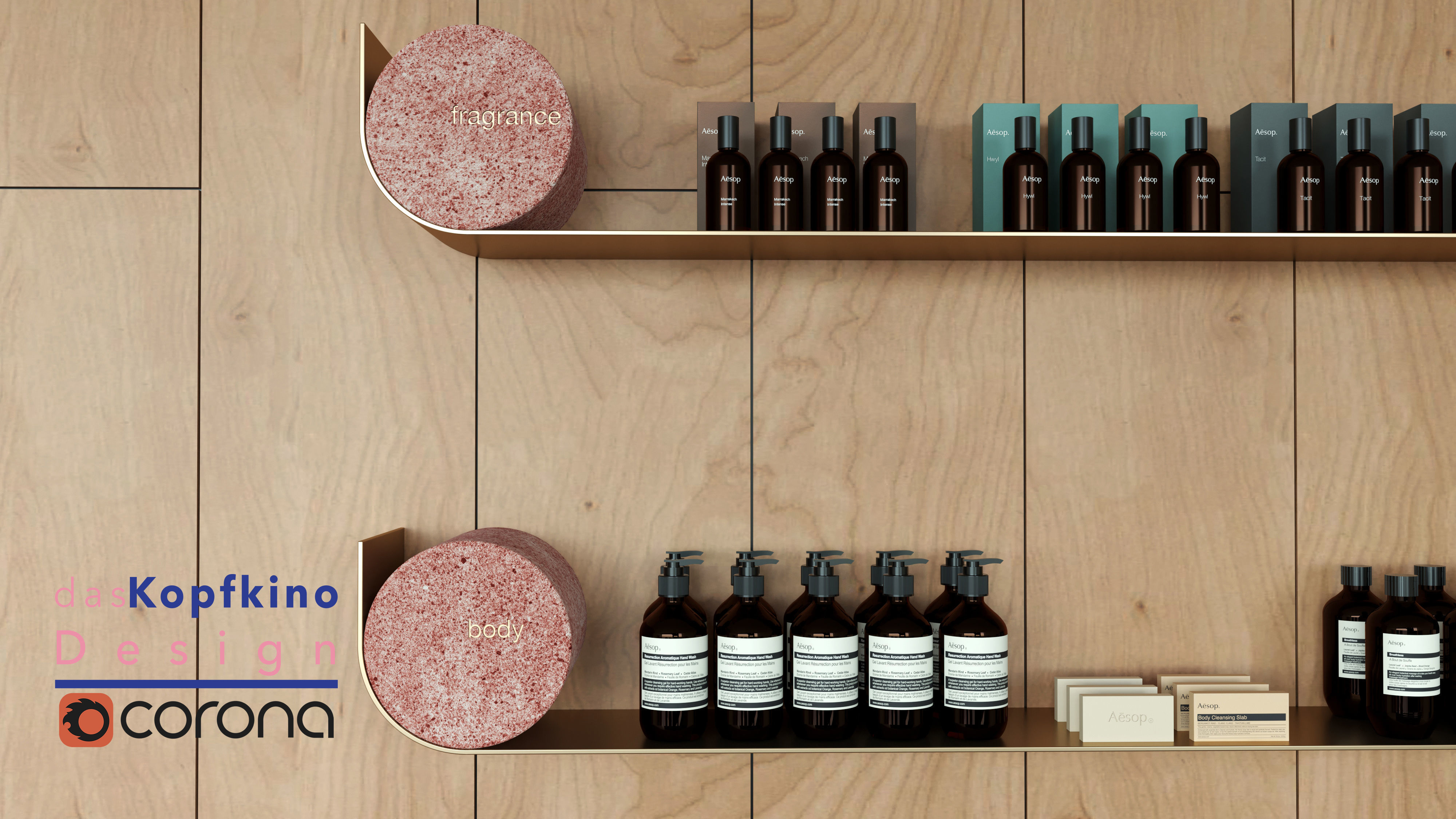 Cosmetics Store Design 3D model_6