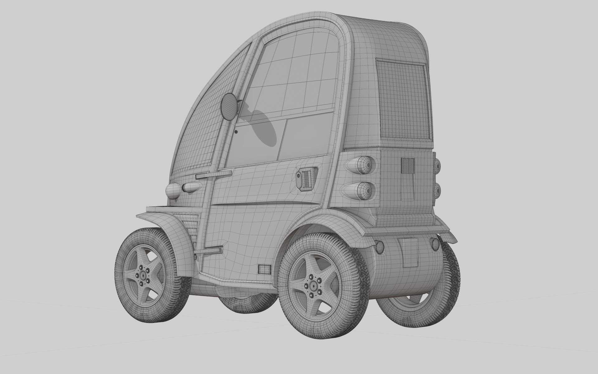 Kyburz PLUS II - Swiss electric vehicle 3D model_15