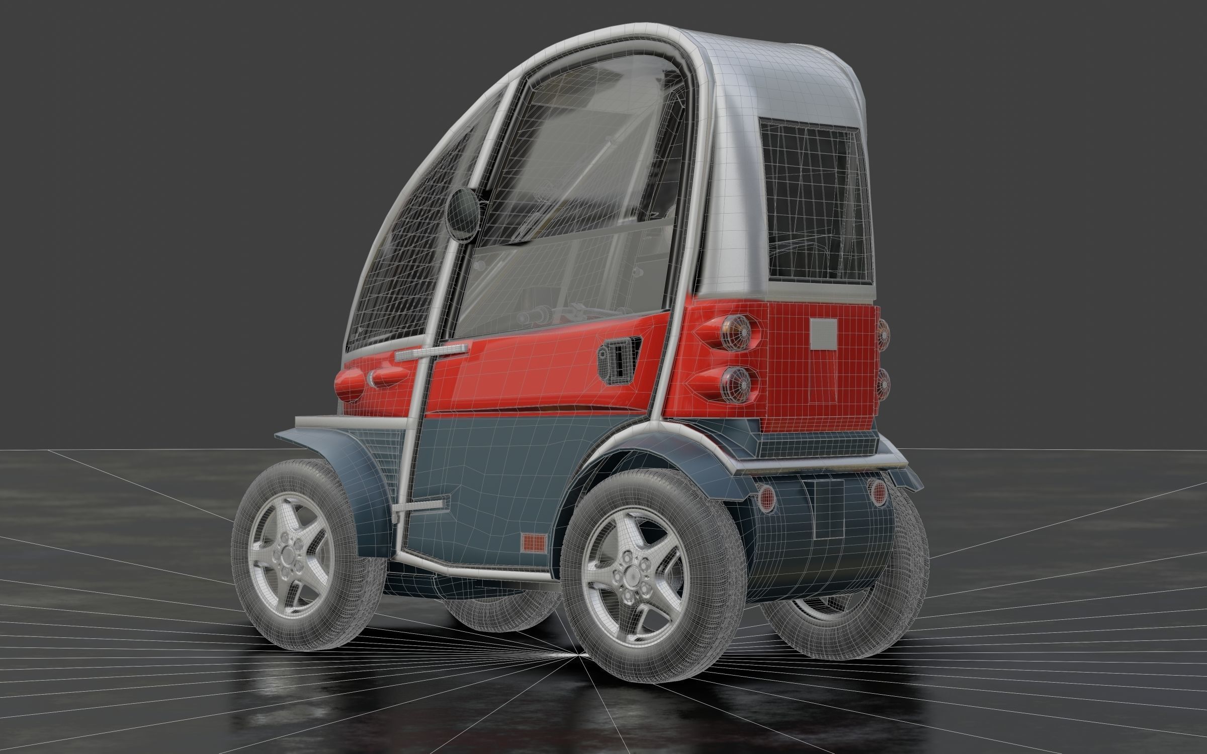 Kyburz PLUS II - Swiss electric vehicle 3D model_9