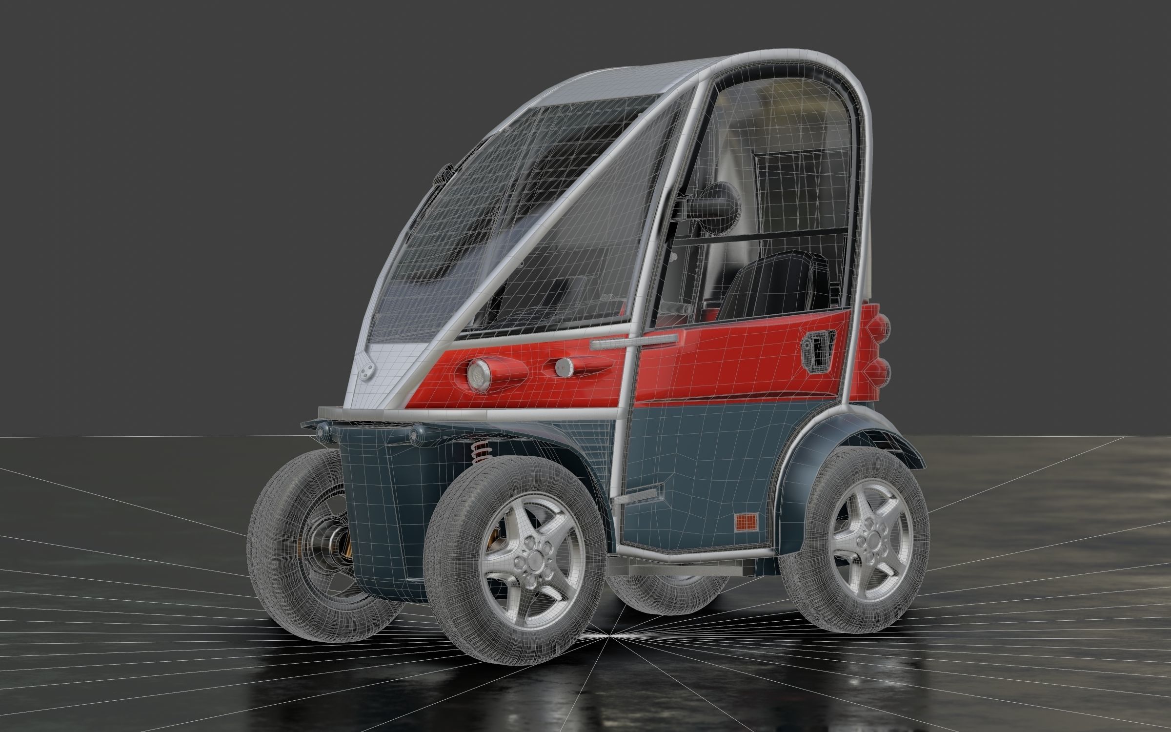 Kyburz PLUS II - Swiss electric vehicle 3D model_7