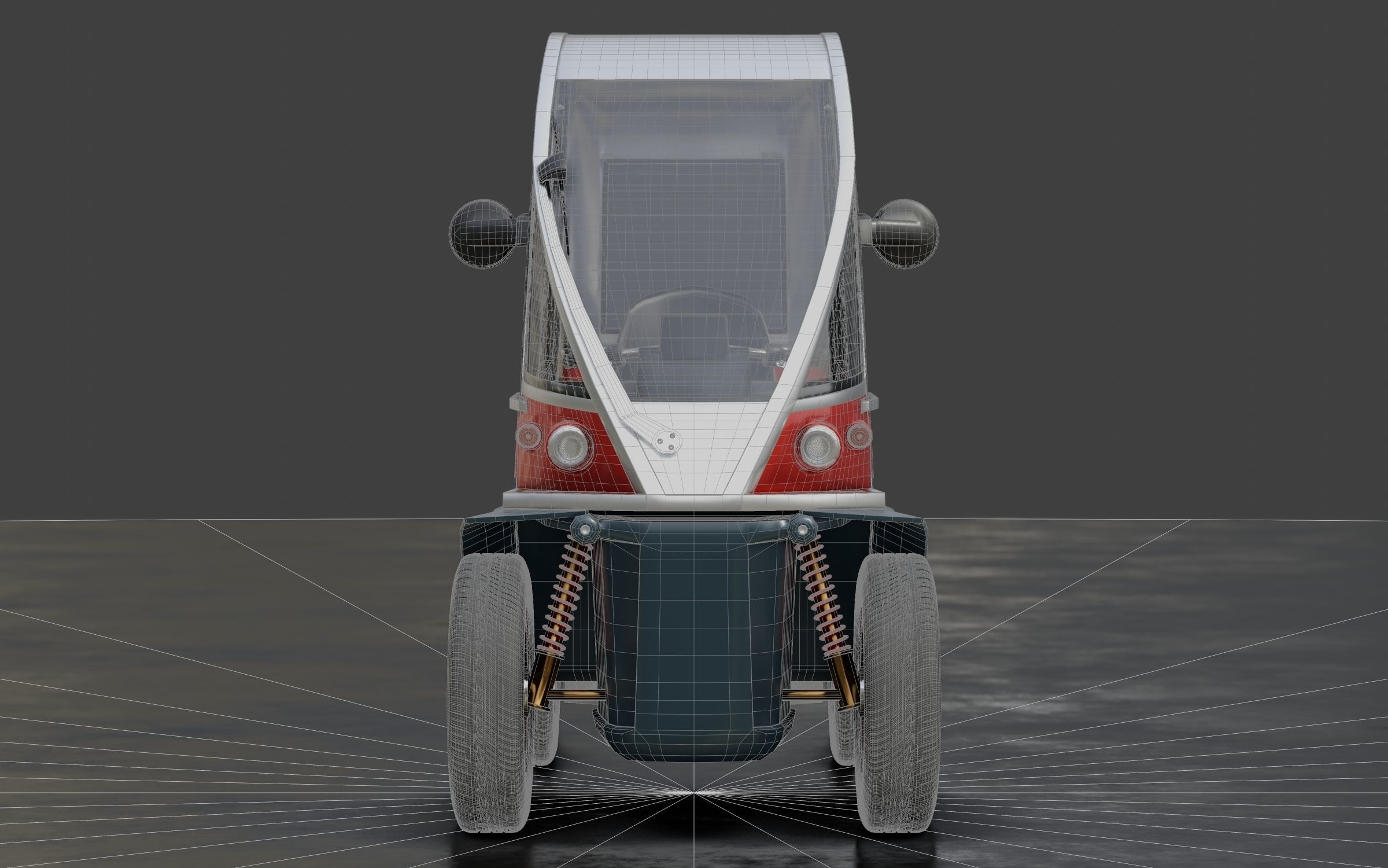 Kyburz PLUS II - Swiss electric vehicle 3D model_11