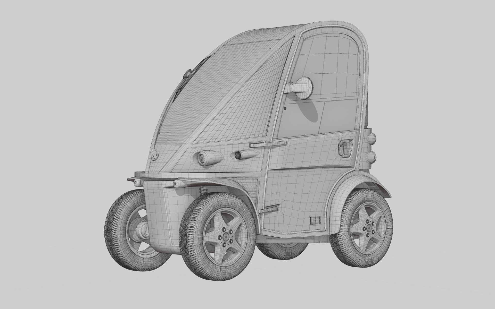 Kyburz PLUS II - Swiss electric vehicle 3D model_13