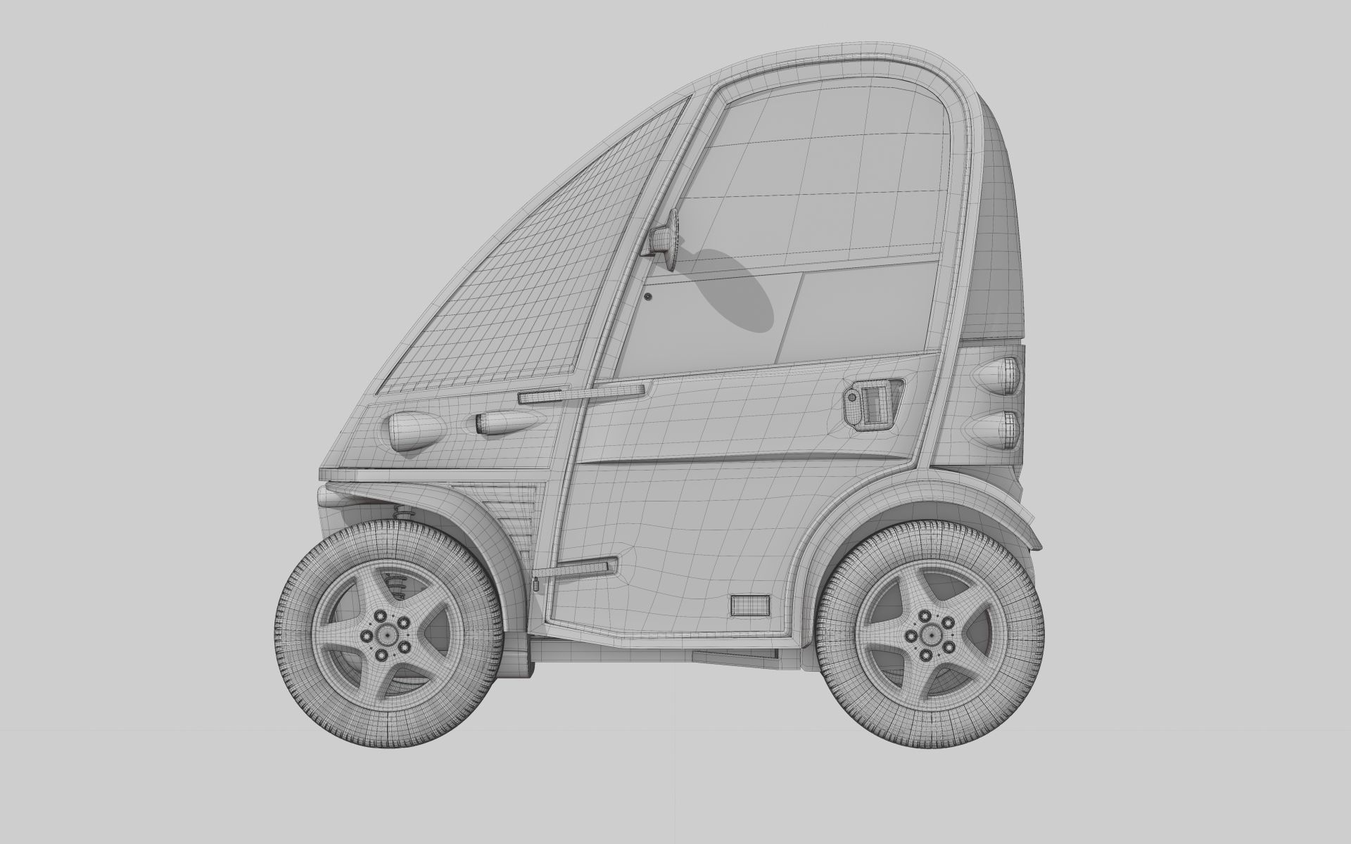 Kyburz PLUS II - Swiss electric vehicle 3D model_14