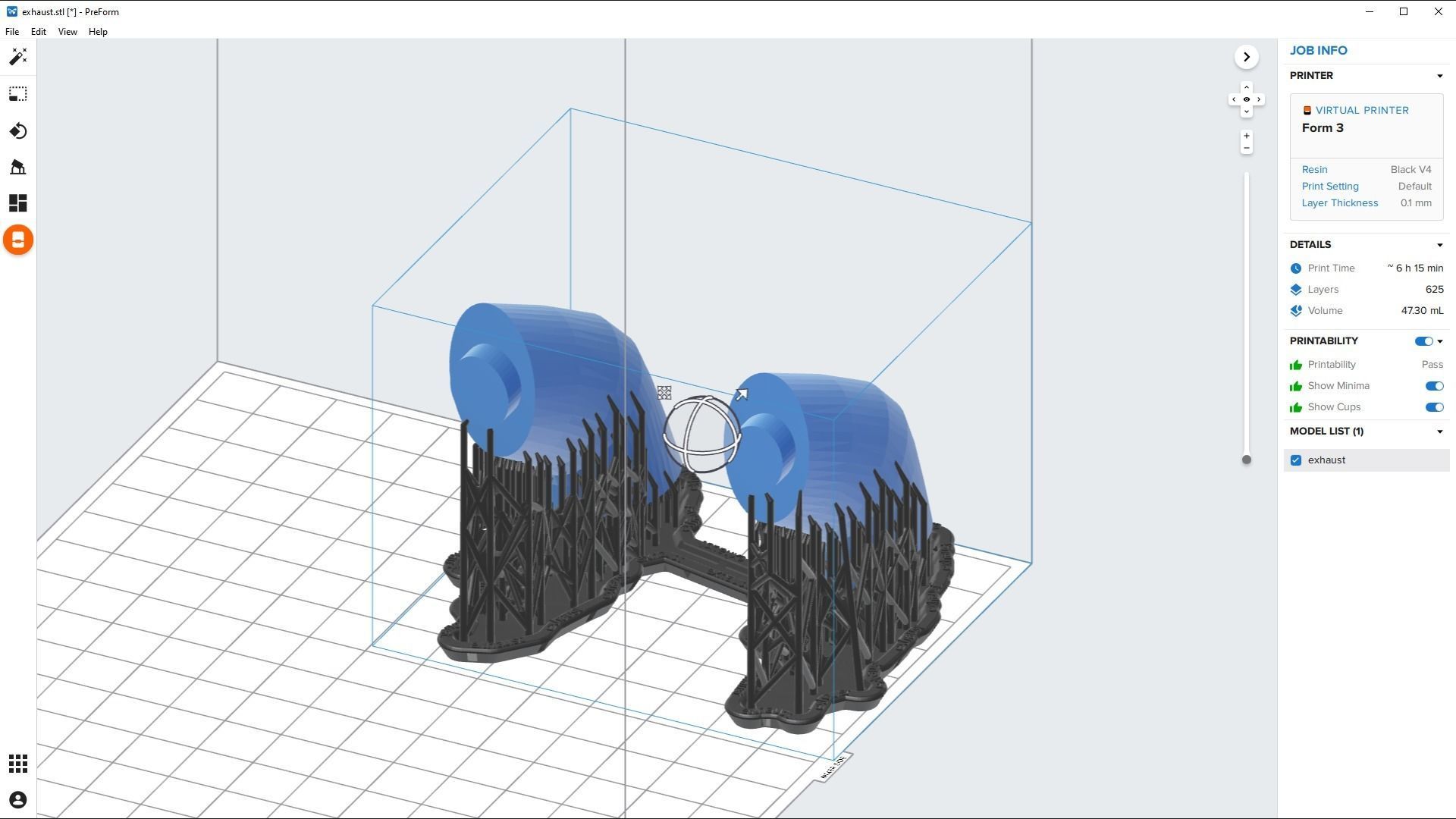 PW R1830 Radial Engine - Personal license - 1-6 scale 3D print model_13