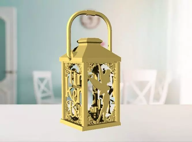Tinkerbell Lantern 3D print model_0