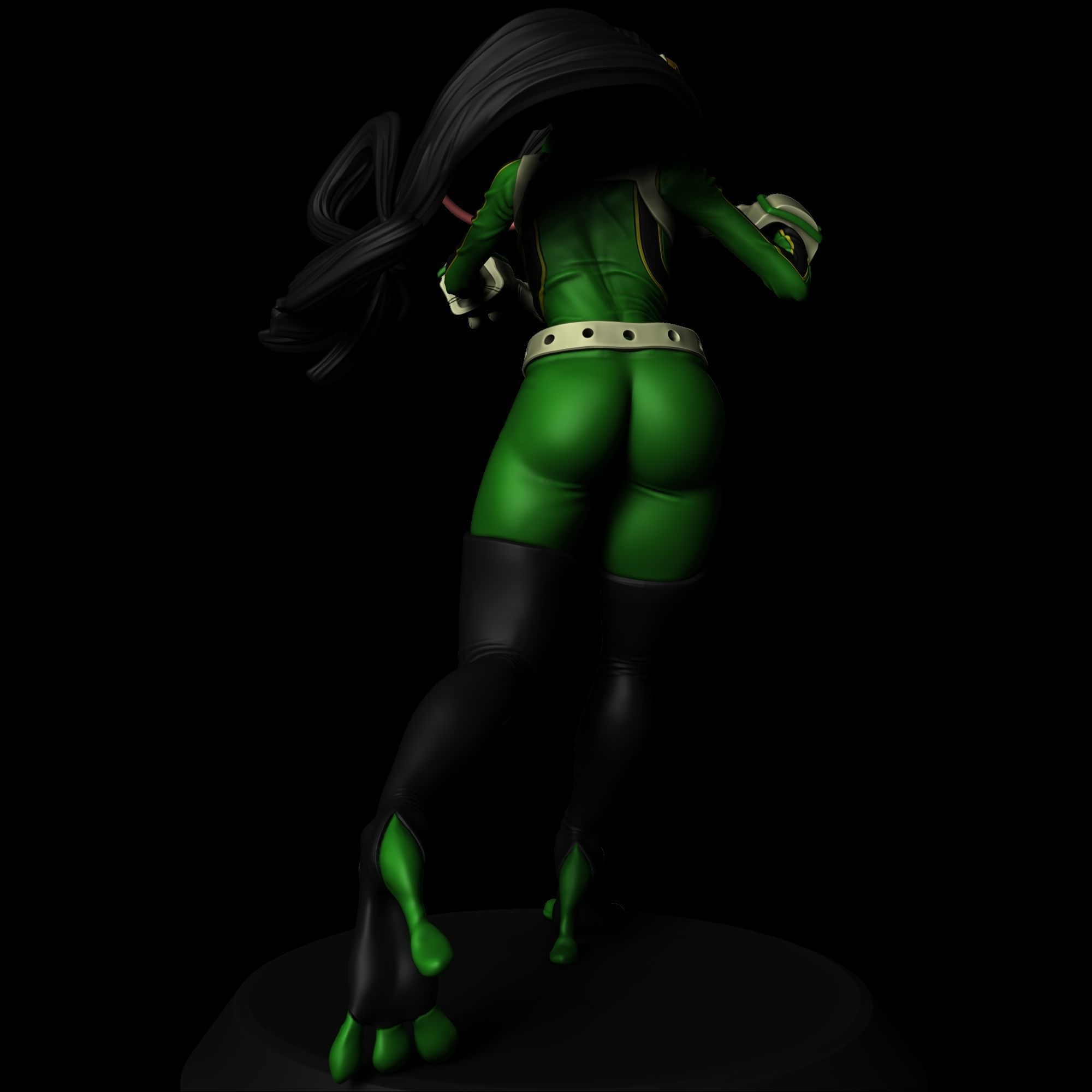 Asui tsuyu - My Hero Academia V2 3D print model_2