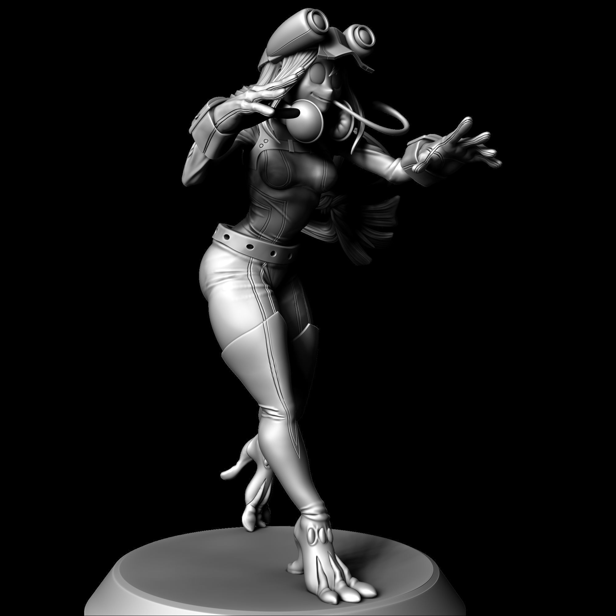 Asui tsuyu - My Hero Academia V2 3D print model_9