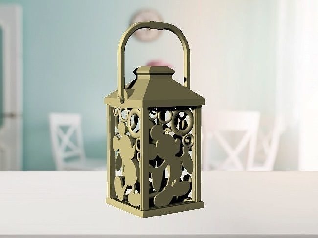 Mickey Lantern 3D print model