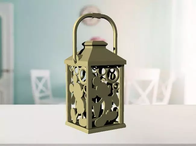 Mickey Lantern 3D print model_0