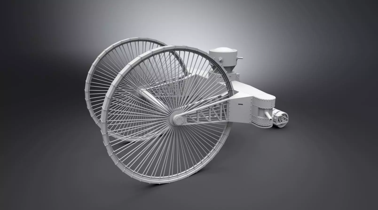 Tsar Tank Scale Model 3D print model