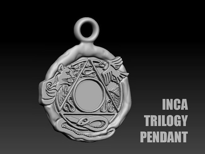 Inca Trilogy Pendant 3D print model