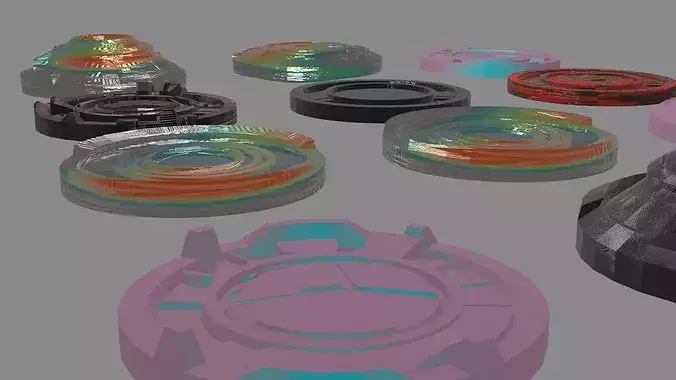 3D HUDS KITBASH cheaper version