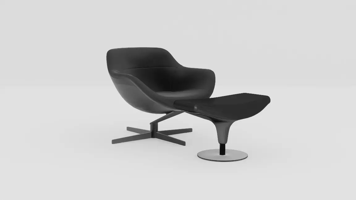 Noobist - Relax Chair - Casaucand Low-poly 3D model