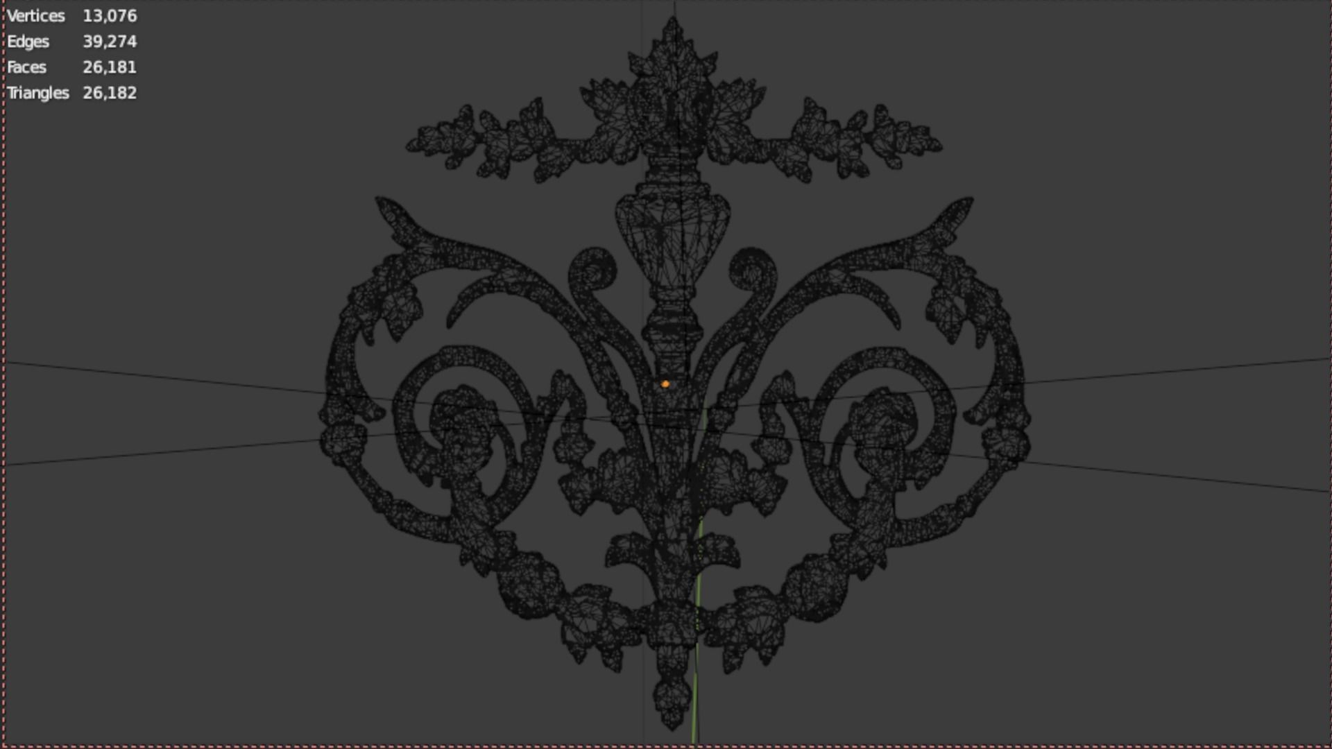 Classic decor ornament 54 3D print model_6