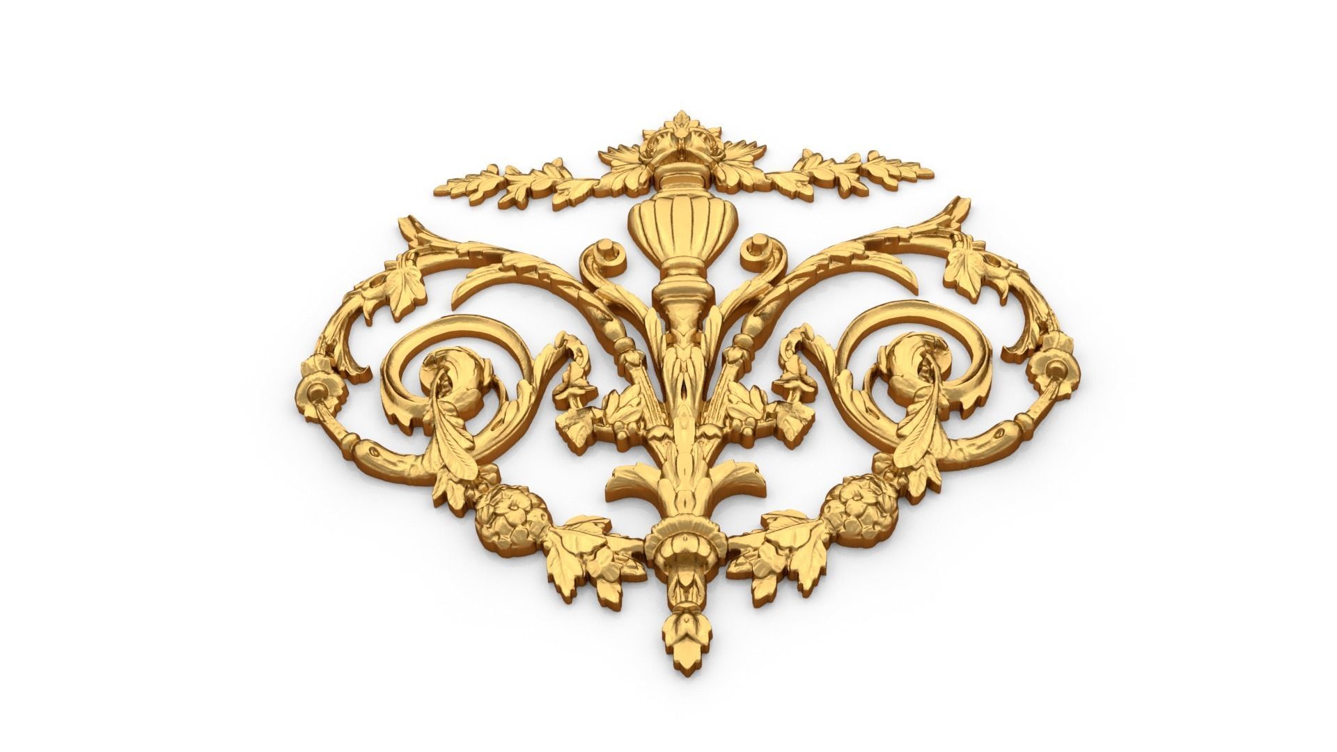 Classic decor ornament 54 3D print model_4