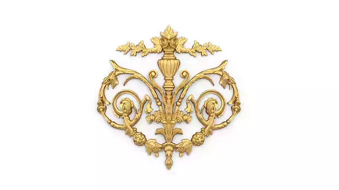 Classic decor ornament 54 3D print model