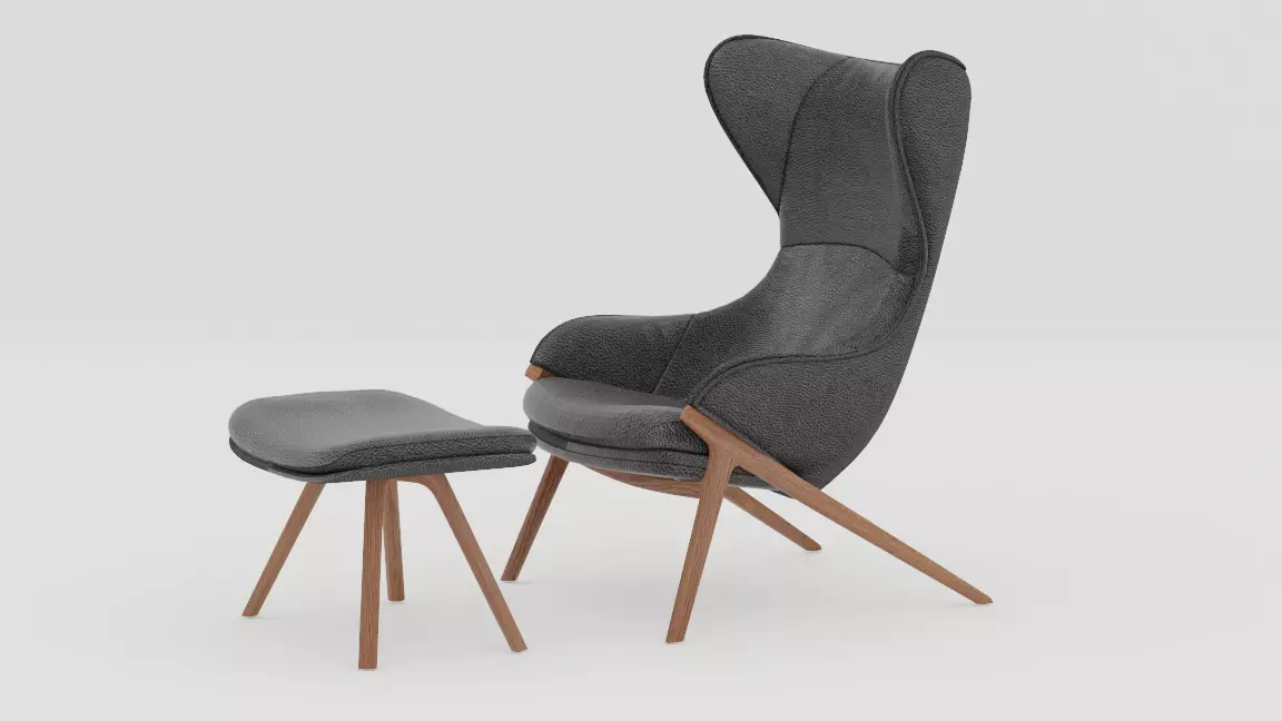 Noobist - Relax Chair - Casthinisi Low-poly 3D model