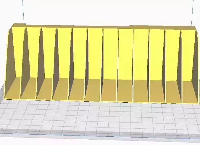 Playstation Game Case Holder 3D model