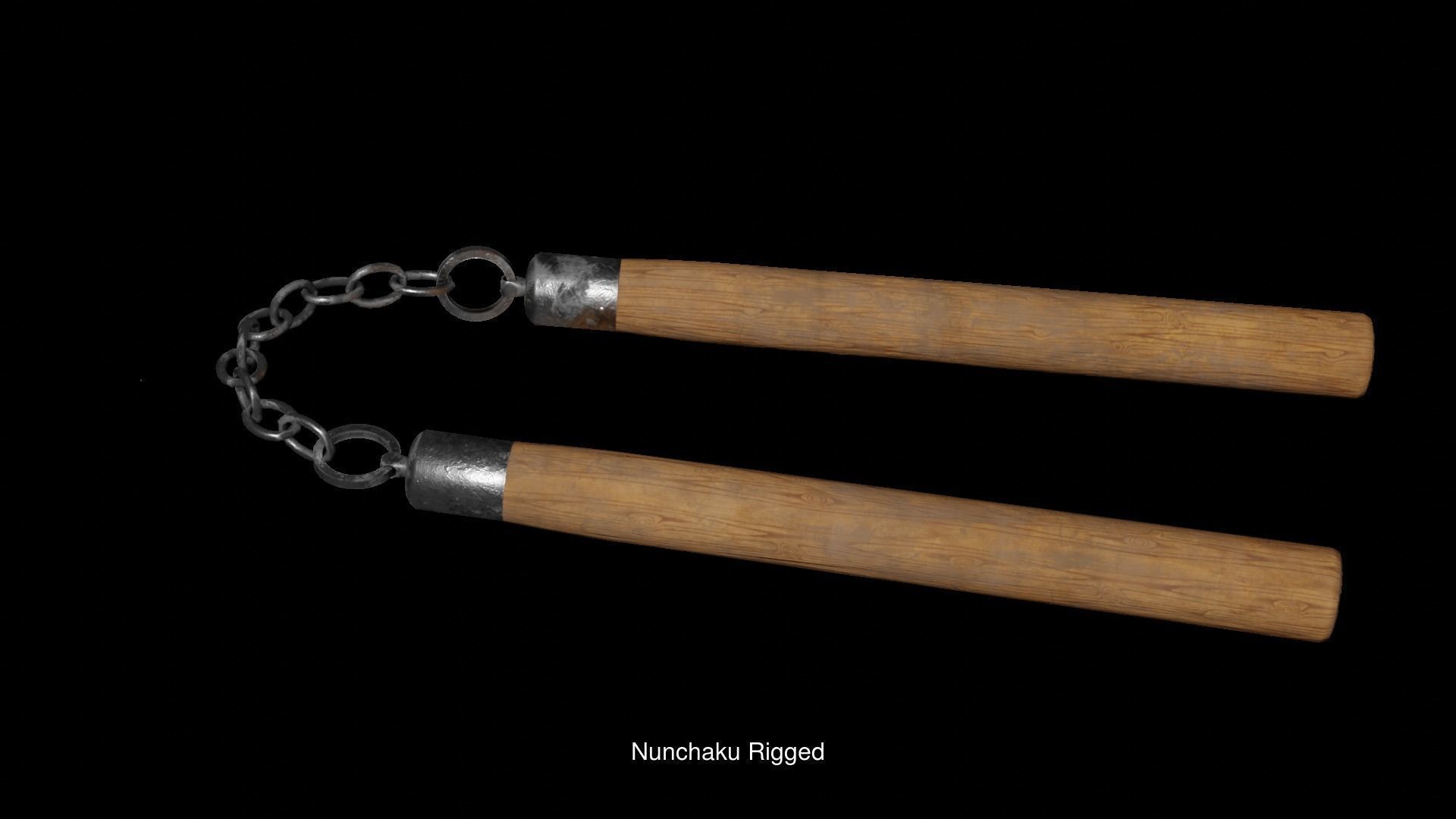 Ninja weapon 3D Model Collection_5