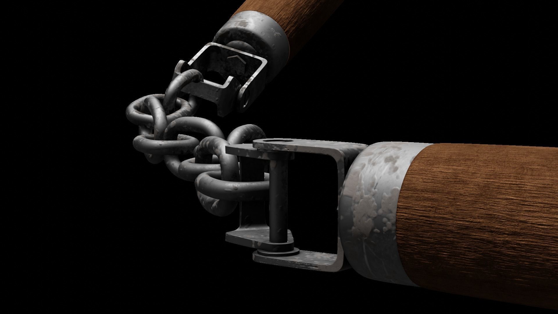 Ninja weapon 3D Model Collection_32