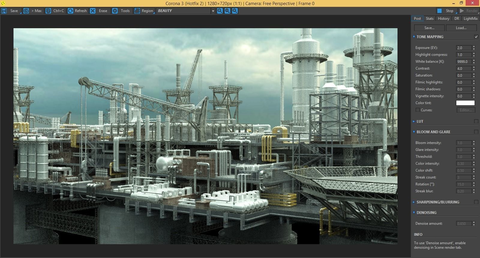 oil platform 3D model_10