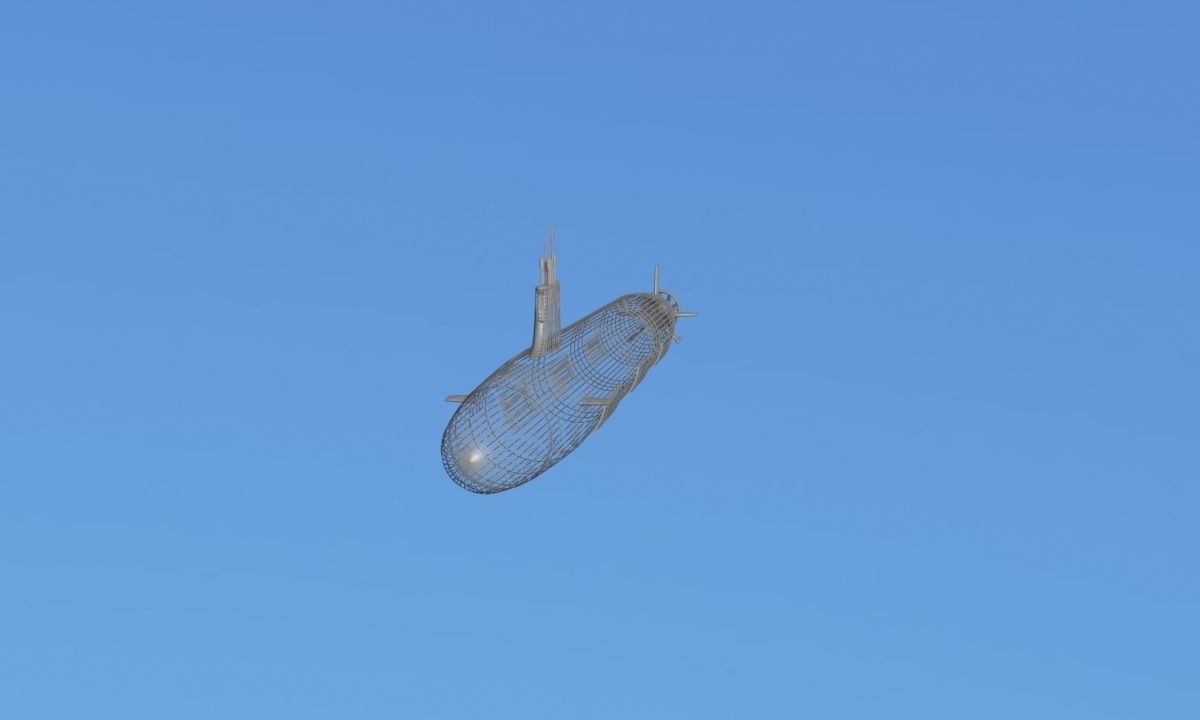 Virginia class SSN 777 USS North Carolina 3D model_15