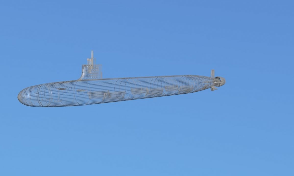 Virginia class SSN 777 USS North Carolina 3D model_14