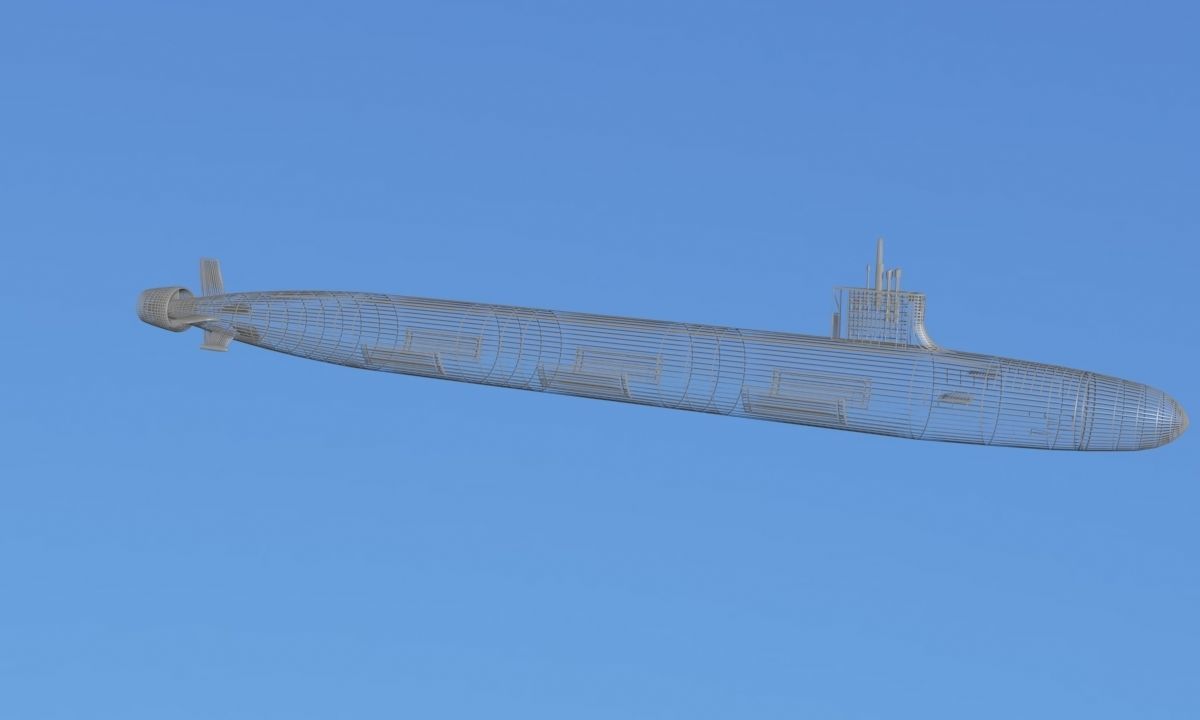 Virginia class SSN 777 USS North Carolina 3D model_17