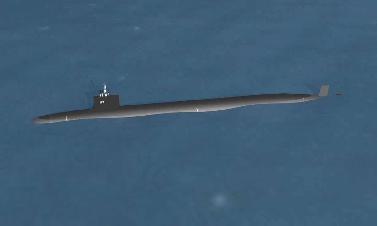Virginia class SSN 777 USS North Carolina 3D model_12