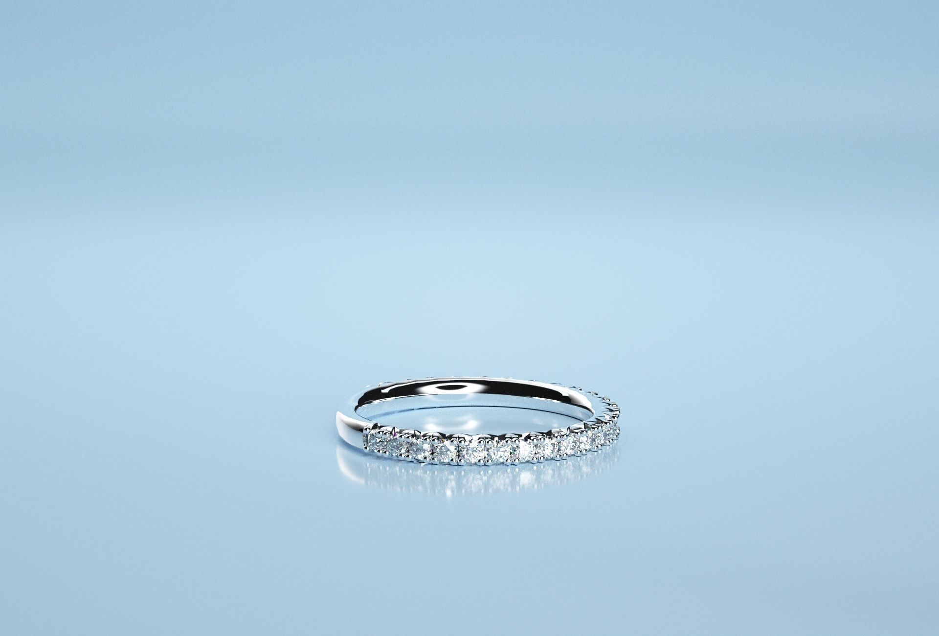 Fishtail Matching Band 3D print model_3