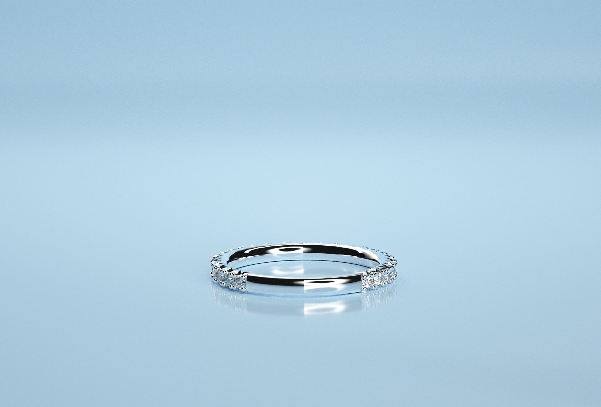 Fishtail Matching Band 3D print model_2