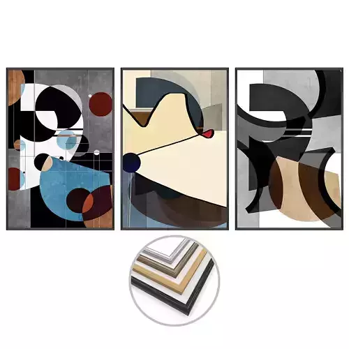 Wall Art Set 3564