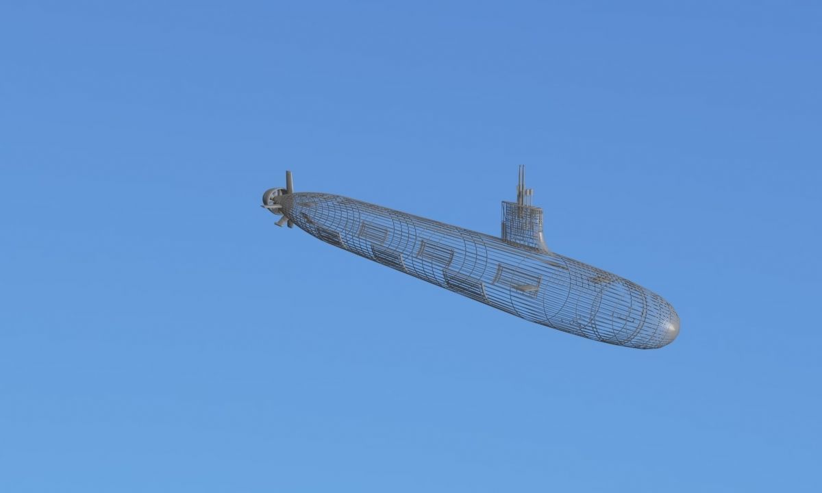 Virginia Class SSN 779 USS New Mexico 3D model_16