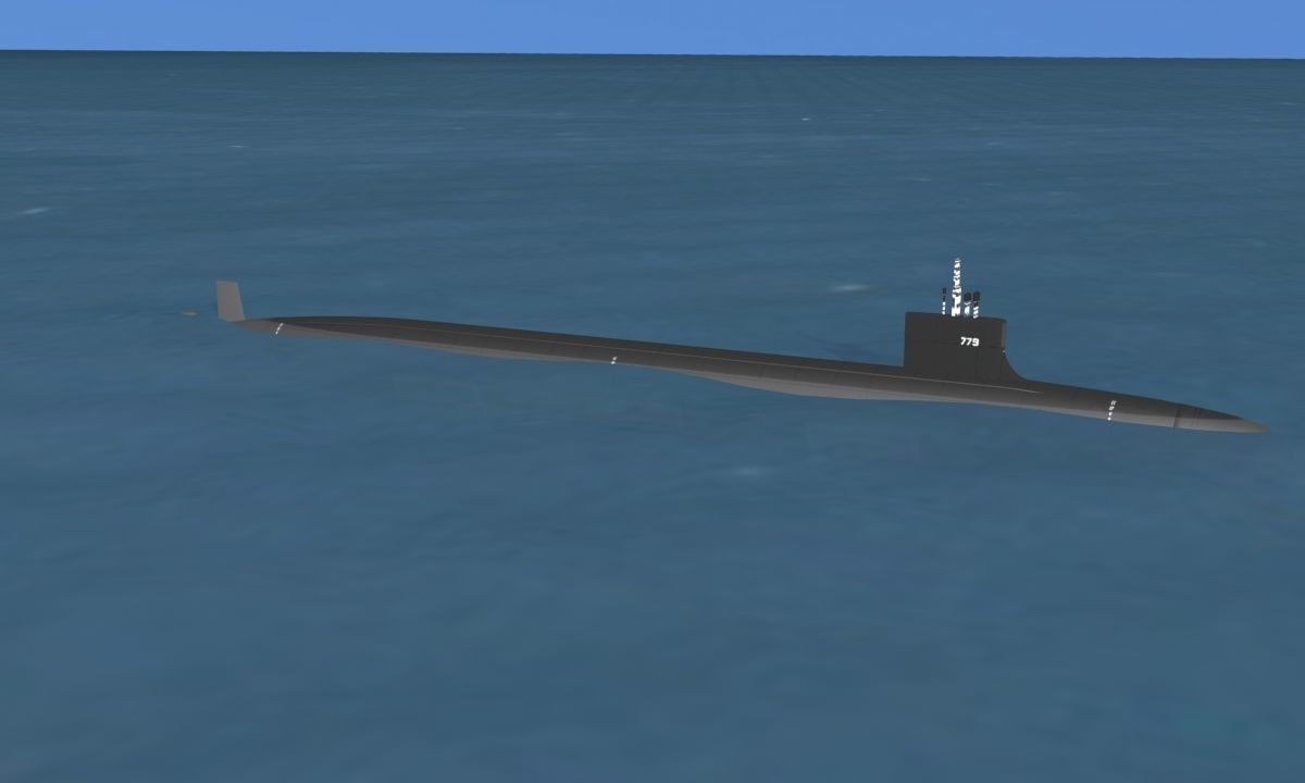 Virginia Class SSN 779 USS New Mexico 3D model_5