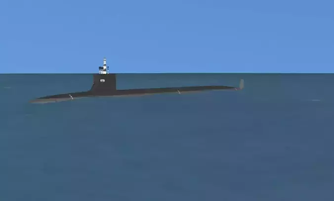 Virginia Class SSN 779 USS New Mexico 3D model
