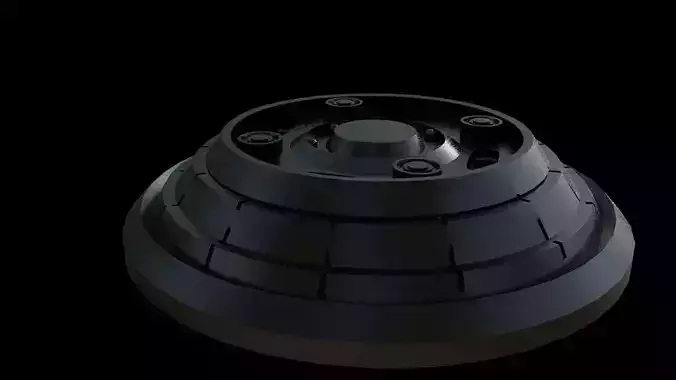 sci fi object 3D model