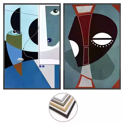 Wall Art Set 3566