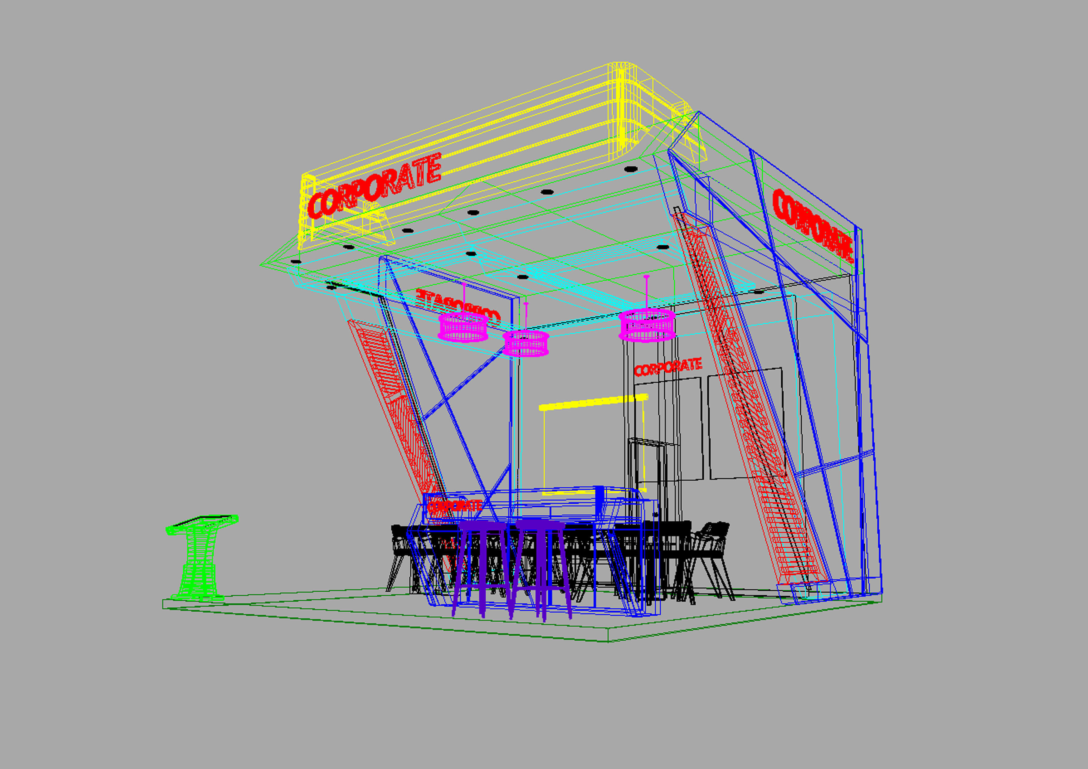 exhibition stand 36 sqm 3D model_5