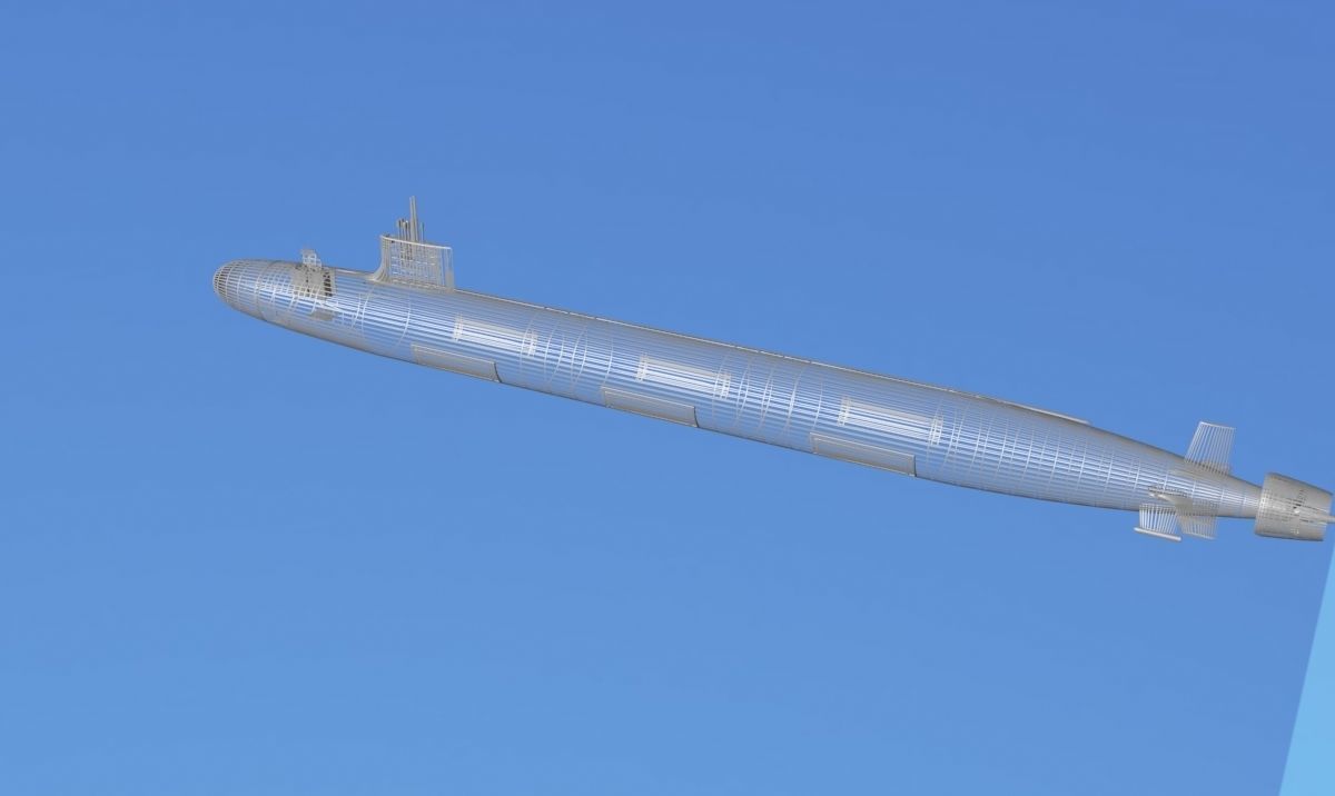 Virginia Class SSN 786 USS Illinois 3D model_23