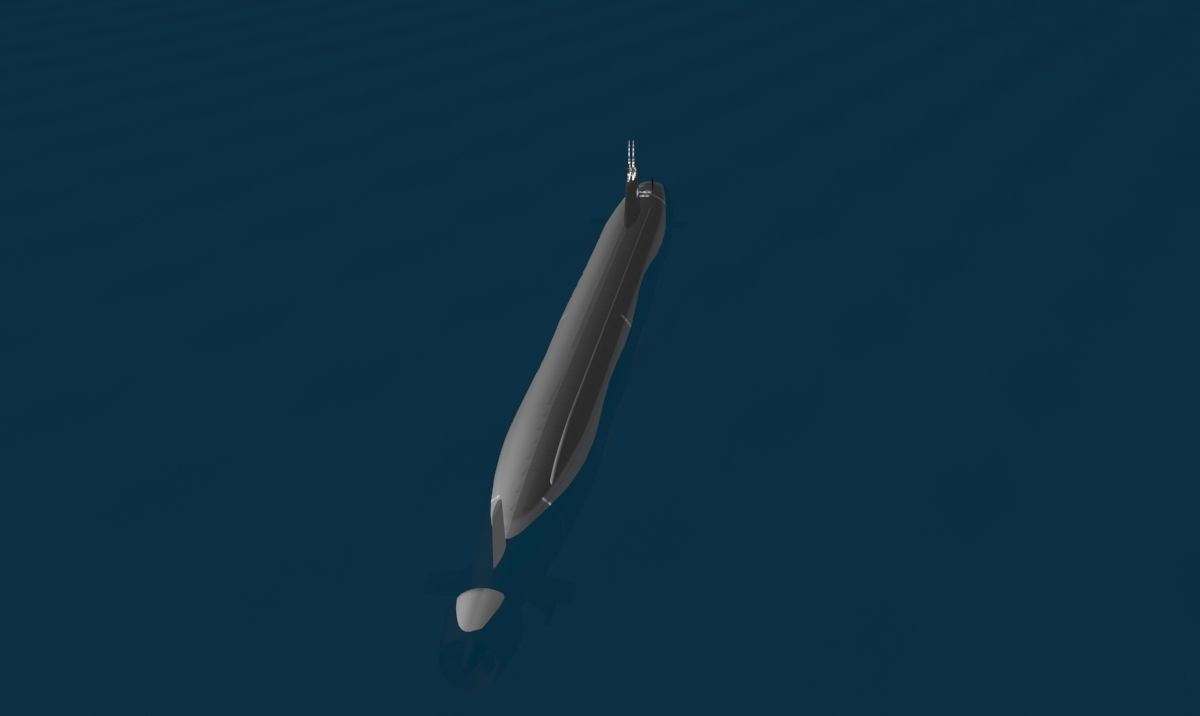 Virginia Class SSN 786 USS Illinois 3D model_9