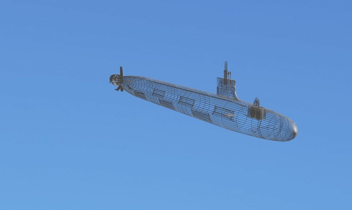 Virginia Class SSN 786 USS Illinois 3D model_17