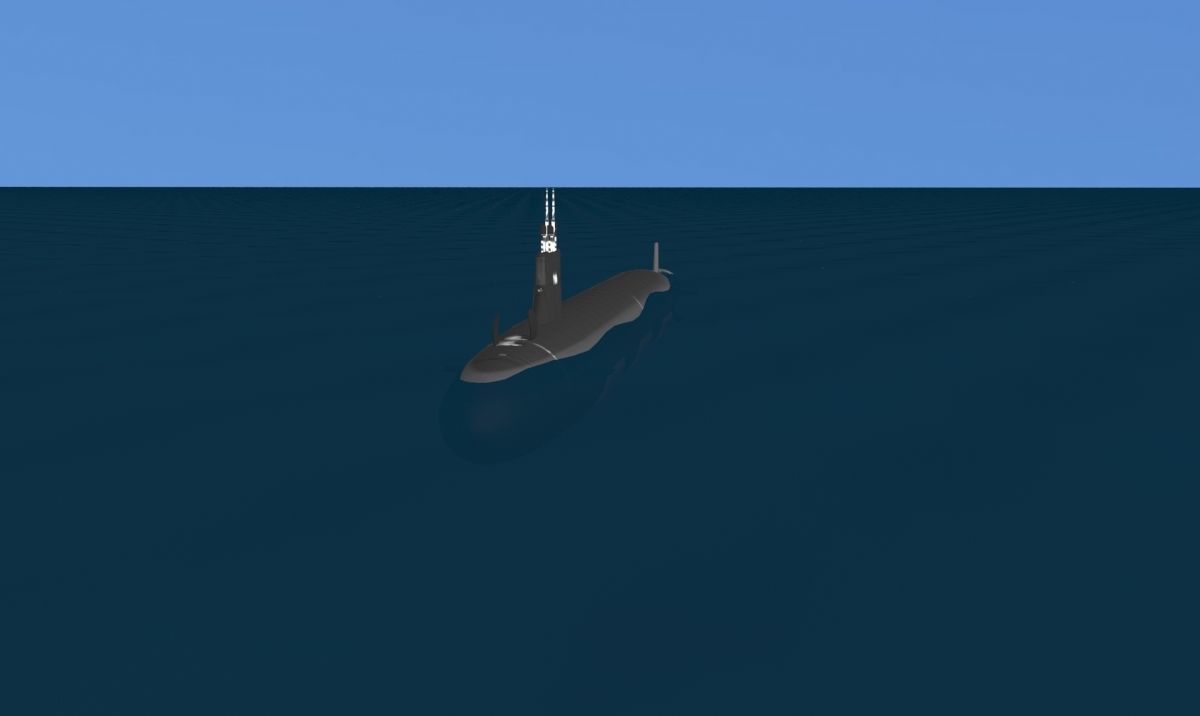Virginia Class SSN 786 USS Illinois 3D model_4