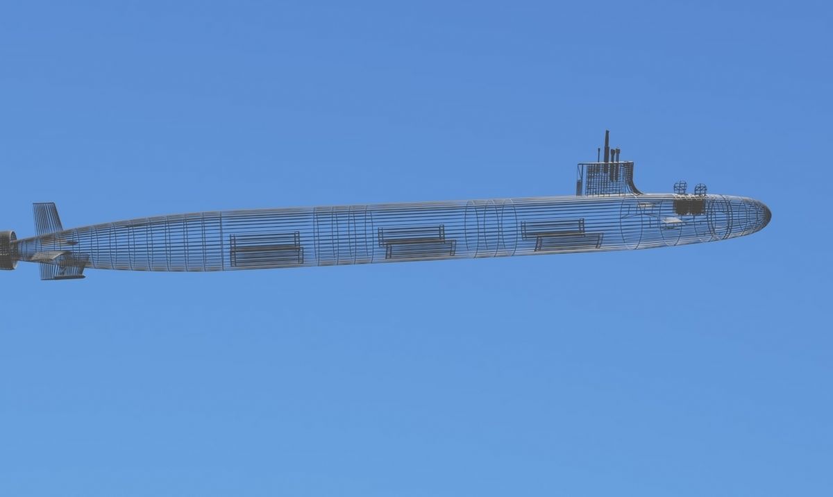 Virginia Class SSN 786 USS Illinois 3D model_19