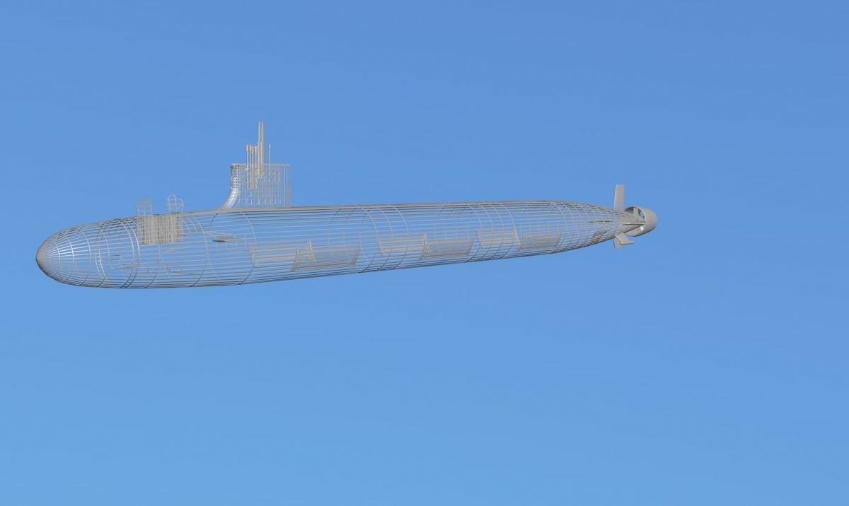 Virginia Class SSN 786 USS Illinois 3D model_15