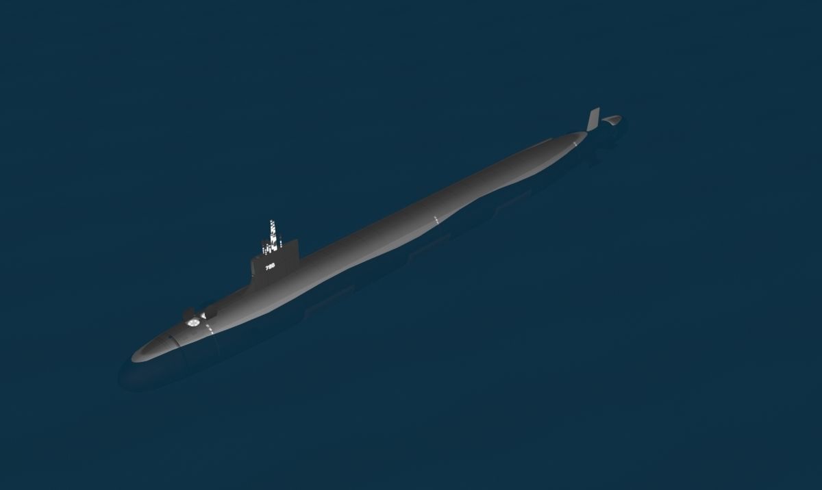 Virginia Class SSN 786 USS Illinois 3D model_13